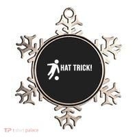 Hat Trick Funny Soccer Gift Ornament thumb 0