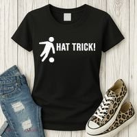 Hat Trick Funny Soccer Gift Women's T-Shirt thumb 3