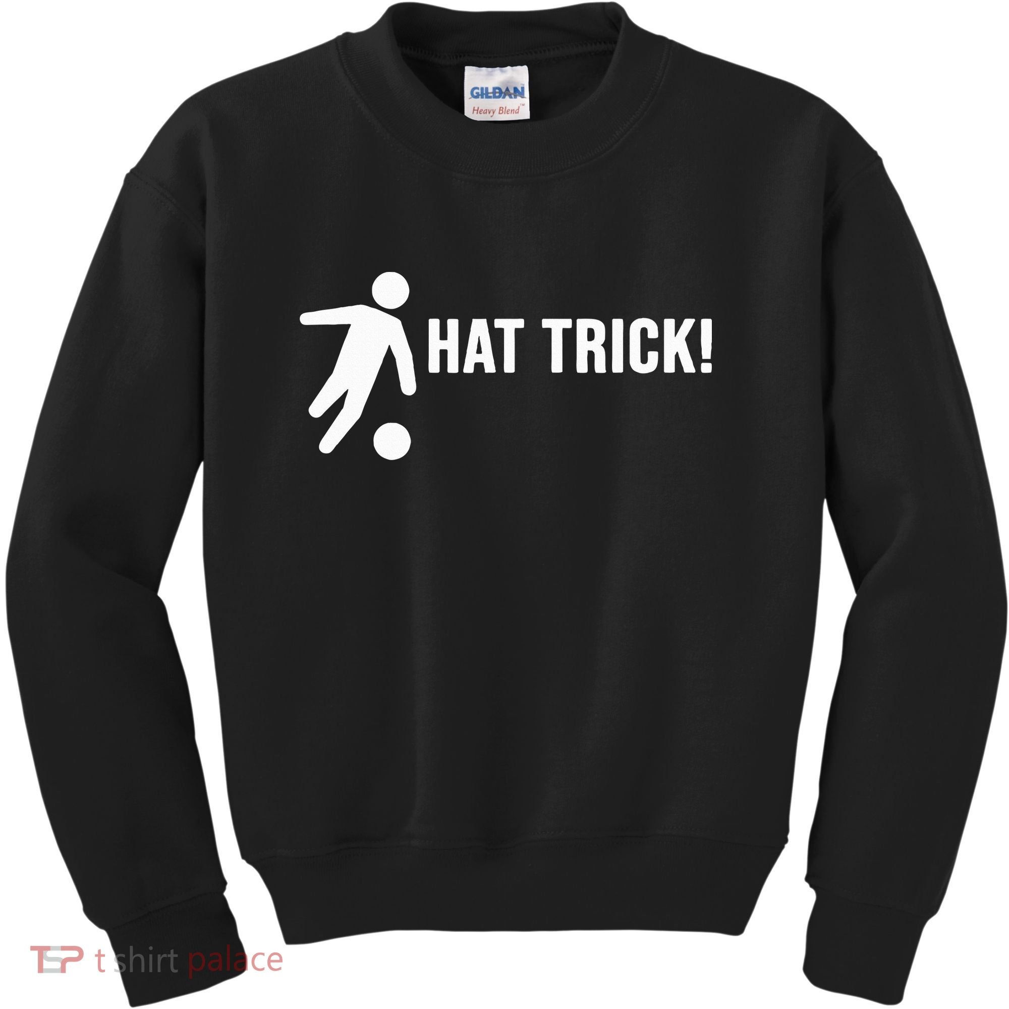 Hat Trick Funny Soccer Gift Kids Sweatshirt
