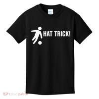Hat Trick Funny Soccer Gift Kids T-Shirt thumb 0
