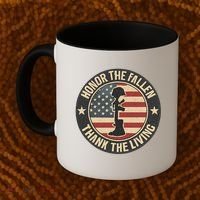 Honor the Fallen, Thank the Living Coffee Mug thumb 2