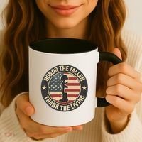 Honor the Fallen, Thank the Living Coffee Mug thumb 3