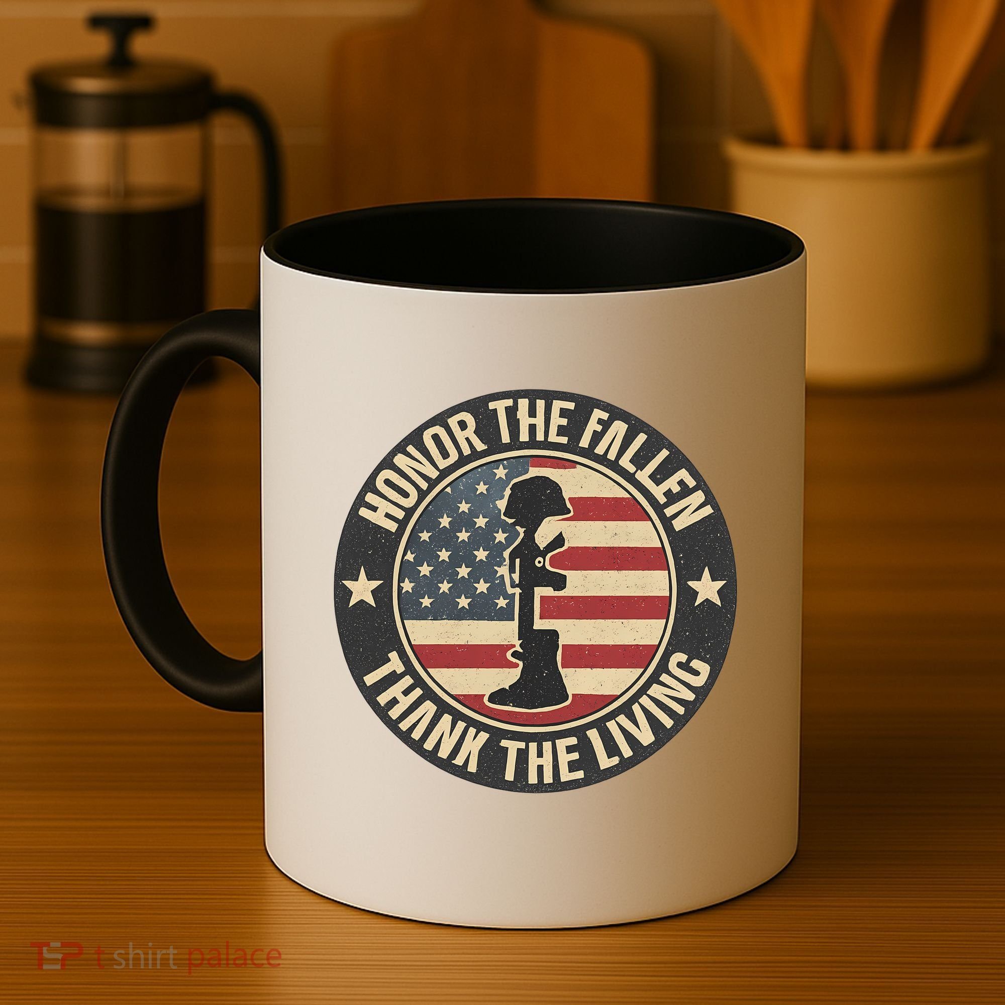 Honor the Fallen, Thank the Living Coffee Mug
