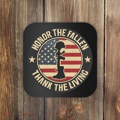 Honor the Fallen, Thank the Living Coaster