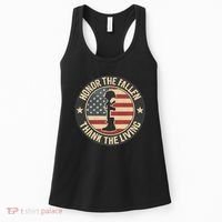 Honor the Fallen, Thank the Living Women's Tank Top thumb 0