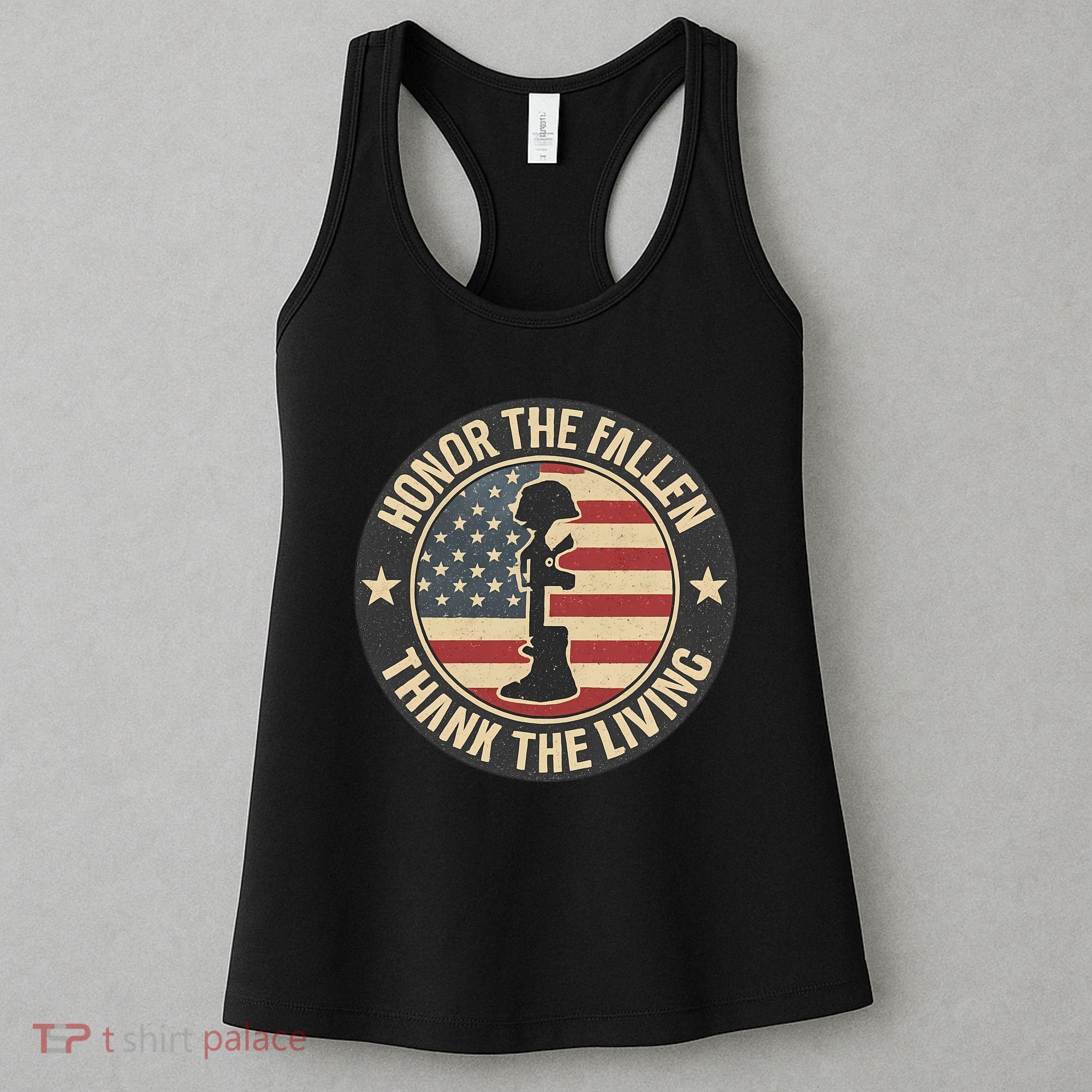 Honor the Fallen, Thank the Living Women's Tank Top
