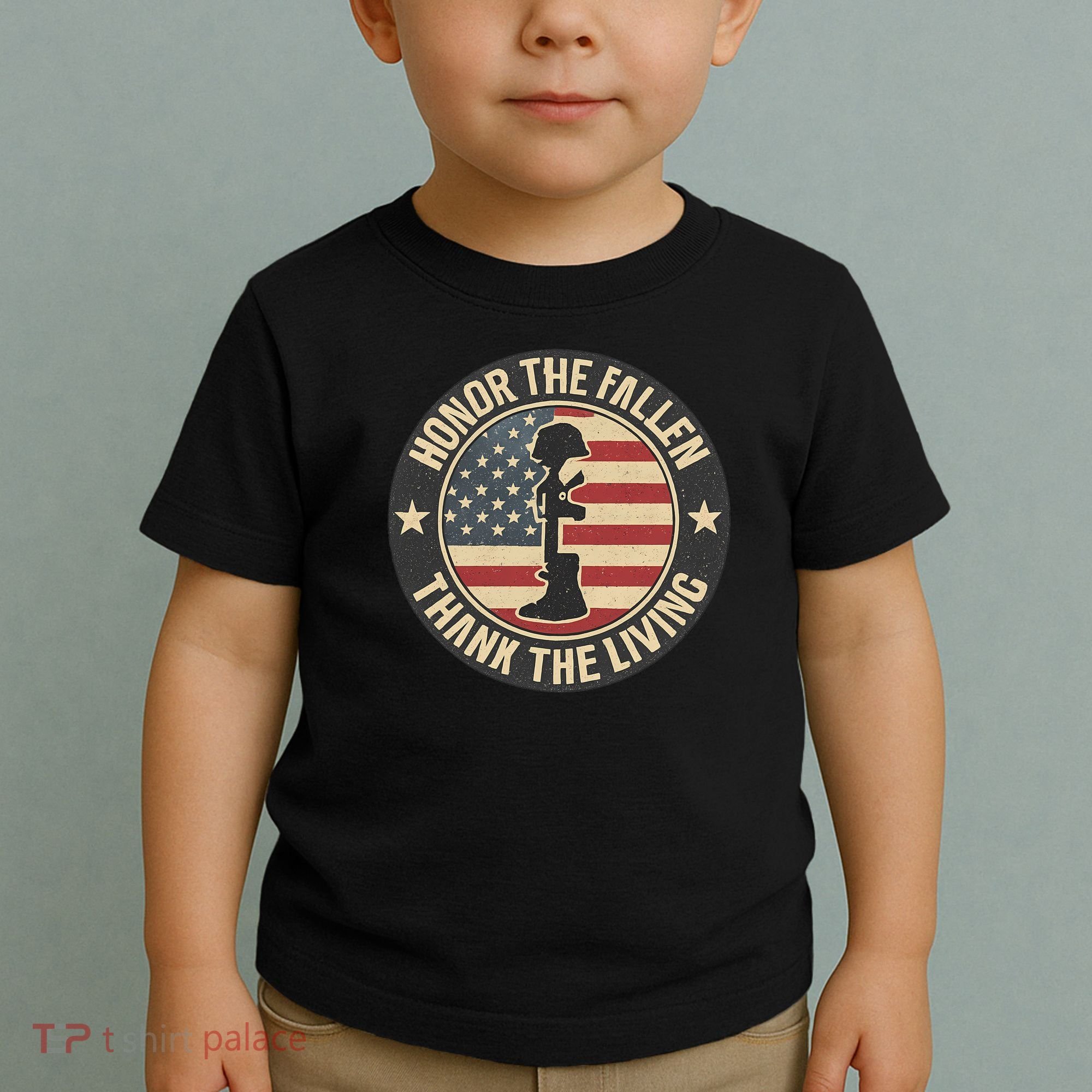 Honor the Fallen, Thank the Living Toddler T-Shirt