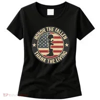 Honor the Fallen, Thank the Living Women's T-Shirt thumb 0