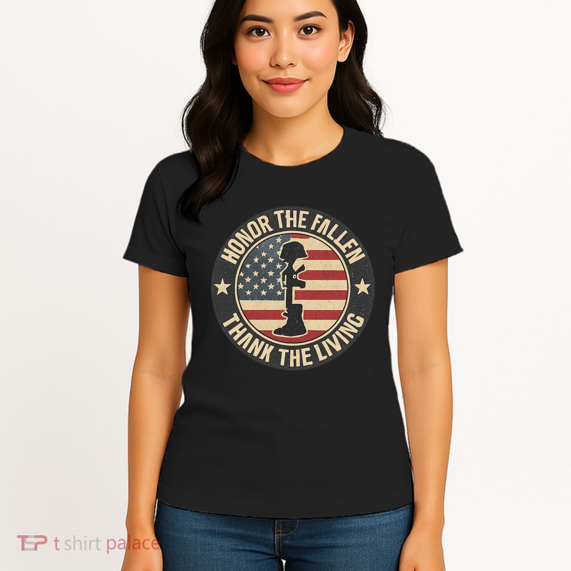 Honor the Fallen, Thank the Living Women's T-Shirt
