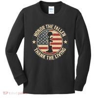 Honor the Fallen, Thank the Living Kids Long Sleeve Shirt thumb 0