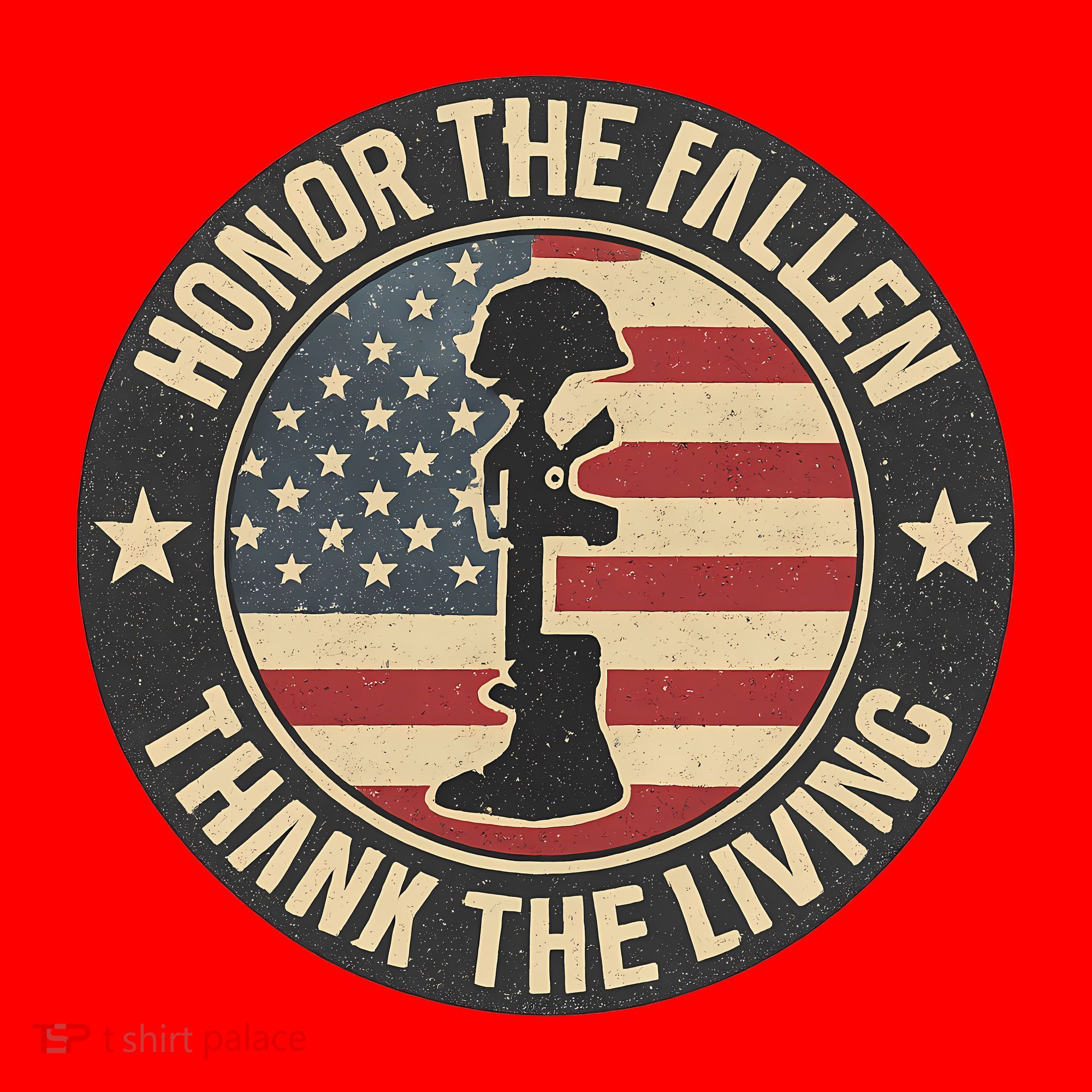 Honor the Fallen, Thank the Living Santa Hat