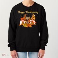 Happy Thanksgiving Fall Gnomes Women's Sweatshirt thumb 0