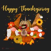 Happy Thanksgiving Fall Gnomes Beanie thumb 2