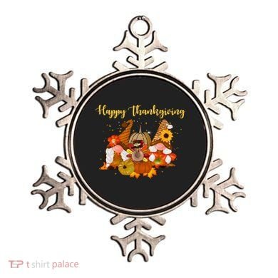 Happy Thanksgiving Fall Gnomes Ornament