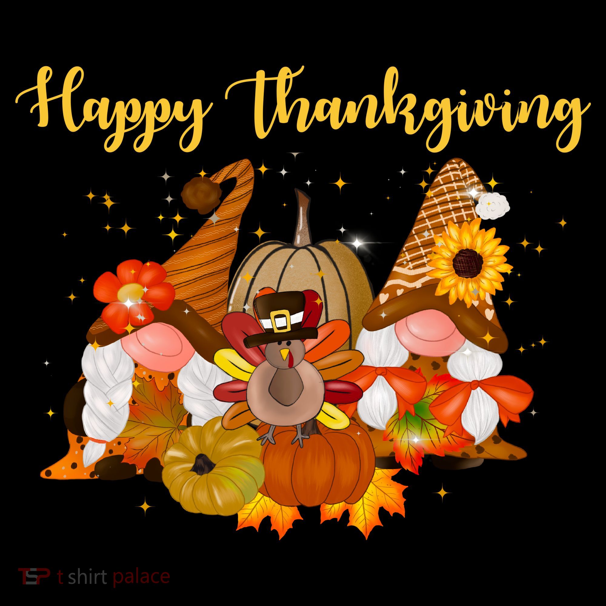 Happy Thanksgiving Fall Gnomes Ornament