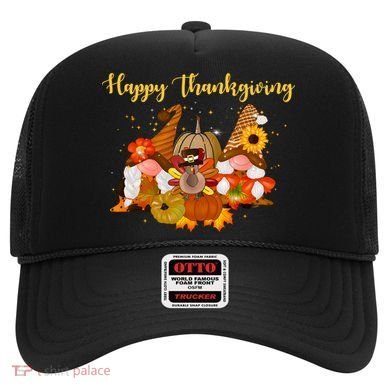 Happy Thanksgiving Fall Gnomes Hat