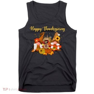 Happy Thanksgiving Fall Gnomes Tank Top