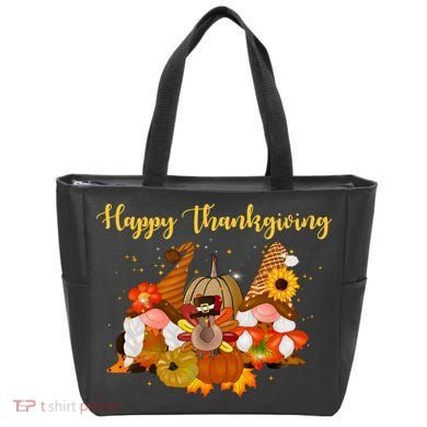 Happy Thanksgiving Fall Gnomes Tote Bag