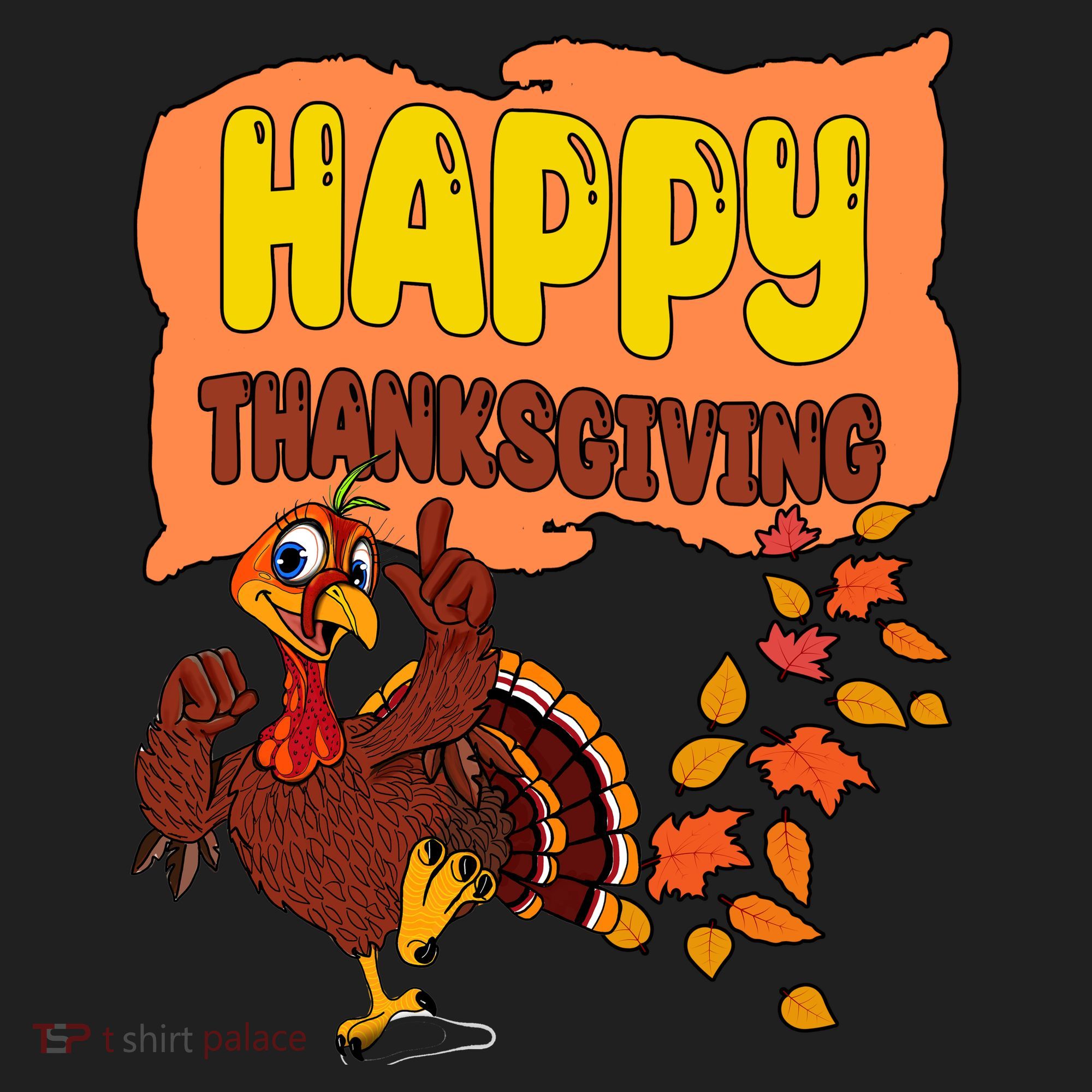 Happy Thanksgiving Festive Fun Holiday Women's Sweatshirt