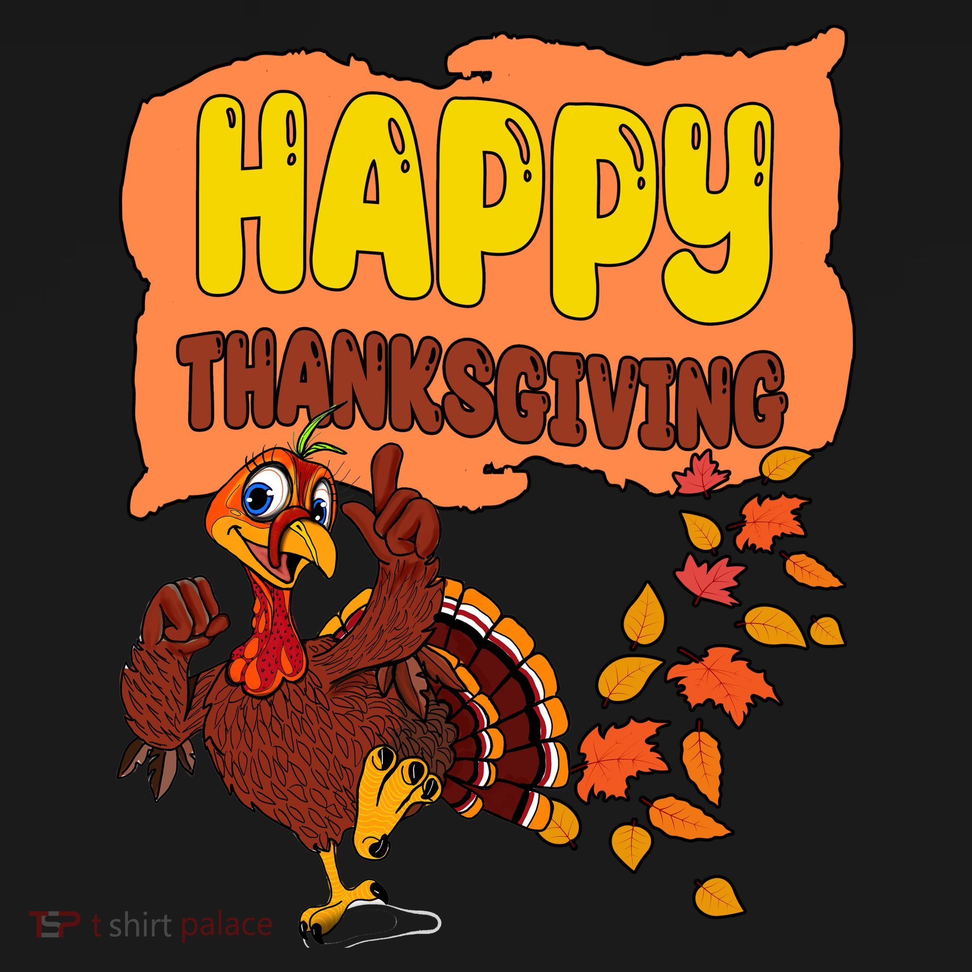 Happy Thanksgiving Festive Fun Holiday Backpack