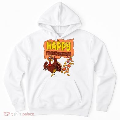 Happy Thanksgiving Festive Fun Holiday Hoodie