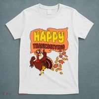 Happy Thanksgiving Festive Fun Holiday T-Shirt thumb 5