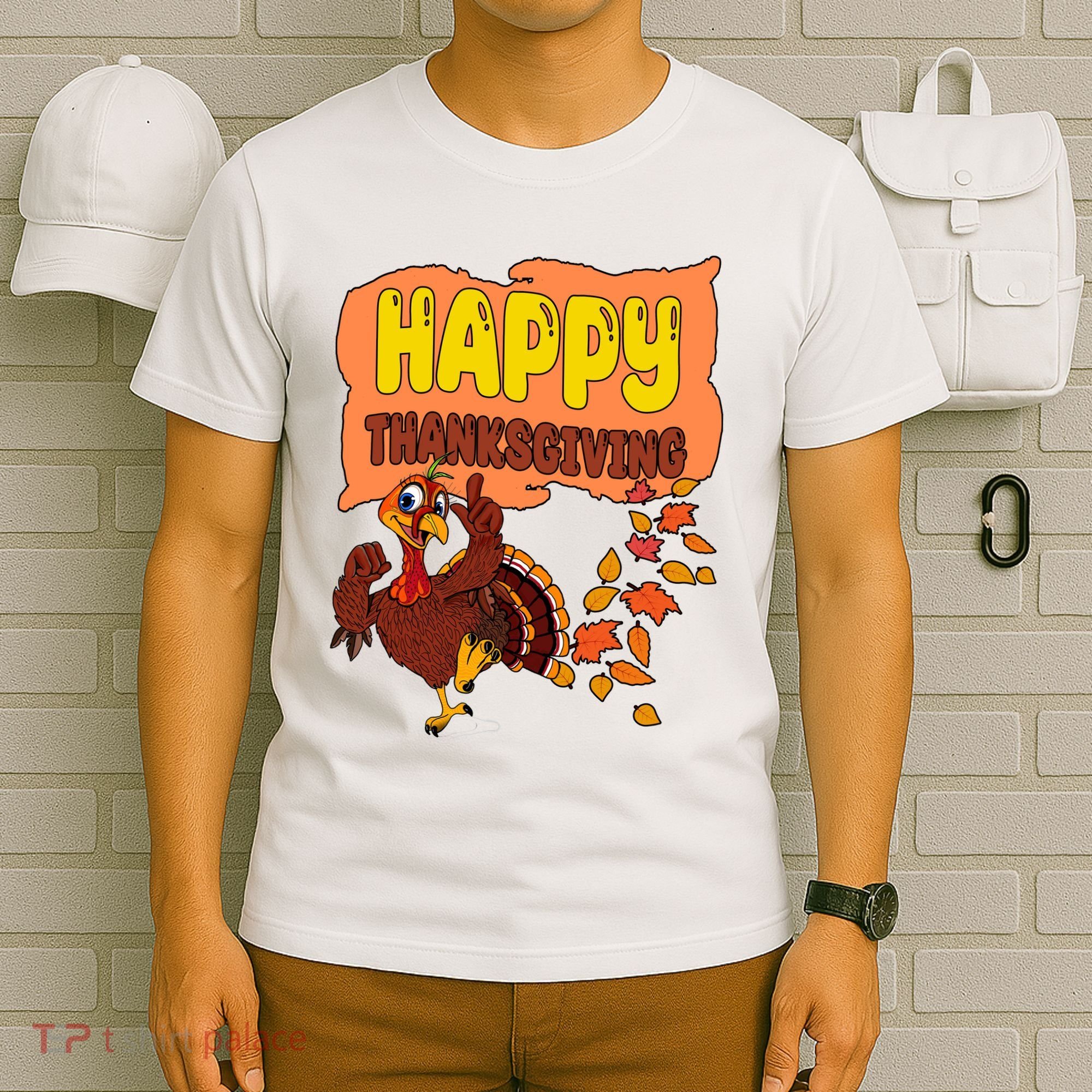 Happy Thanksgiving Festive Fun Holiday T-Shirt