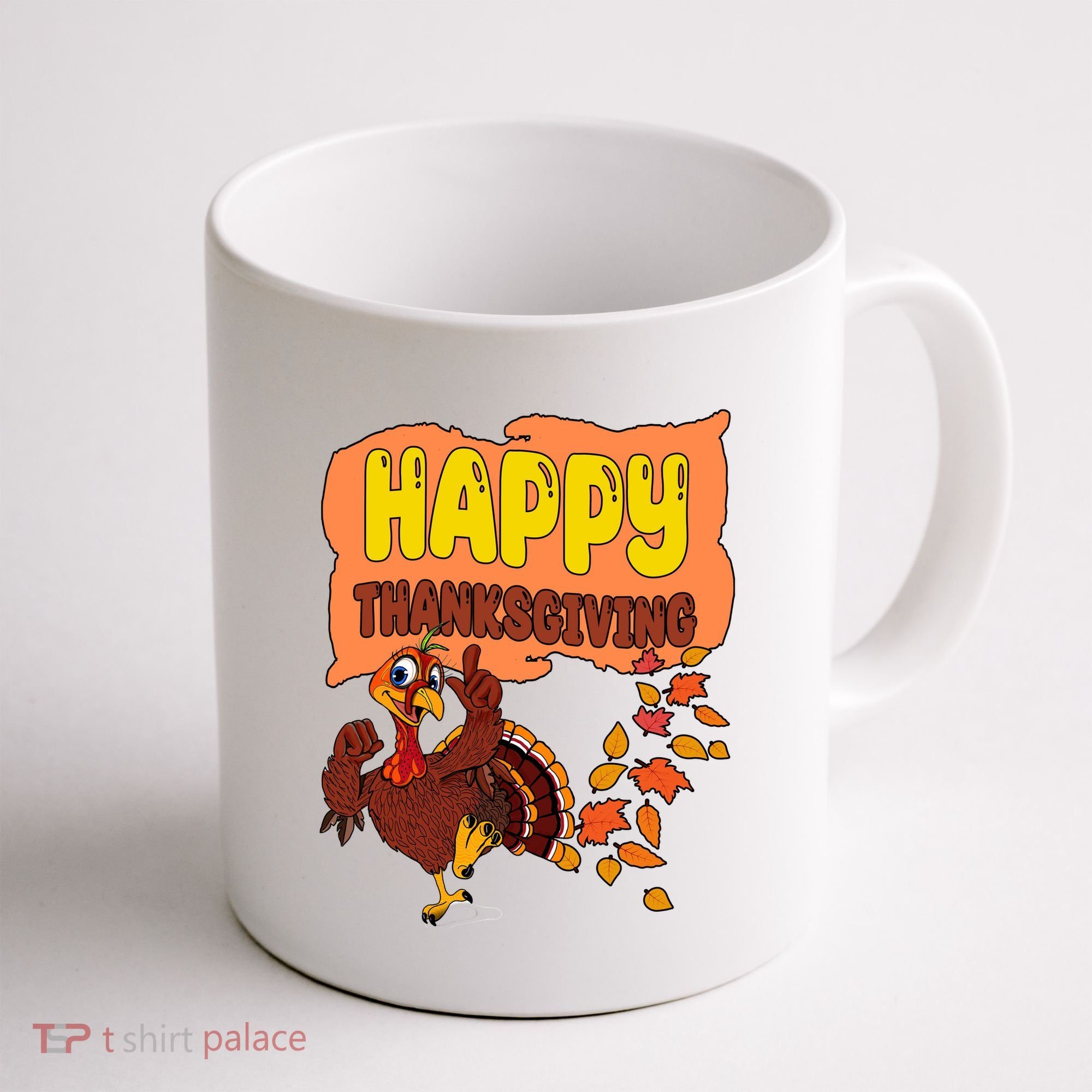 Happy Thanksgiving Festive Fun Holiday Coffee Mug