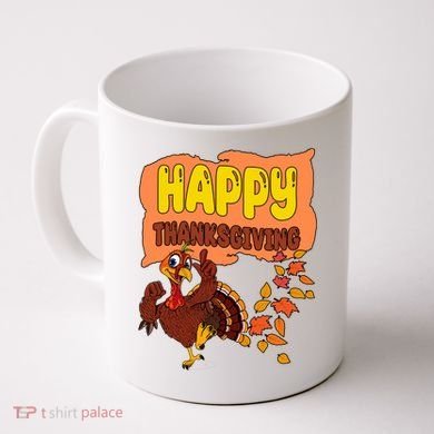 Happy Thanksgiving Festive Fun Holiday Coffee Mug