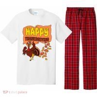 Happy Thanksgiving Festive Fun Holiday Pajama Set thumb 0