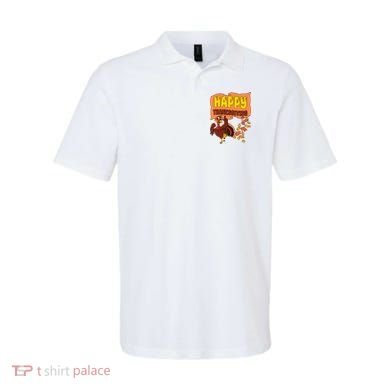 Happy Thanksgiving Festive Fun Holiday Polo