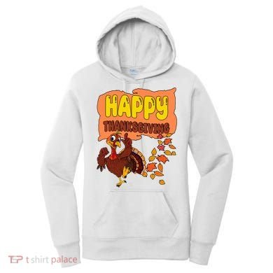 Happy Thanksgiving Festive Fun Holiday Women's Hoodie