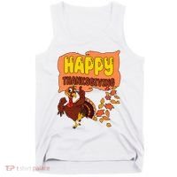 Happy Thanksgiving Festive Fun Holiday Tank Top thumb 0