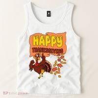 Happy Thanksgiving Festive Fun Holiday Tank Top thumb 2