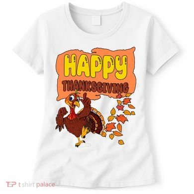 Happy Thanksgiving Festive Fun Holiday Women's T-Shirt