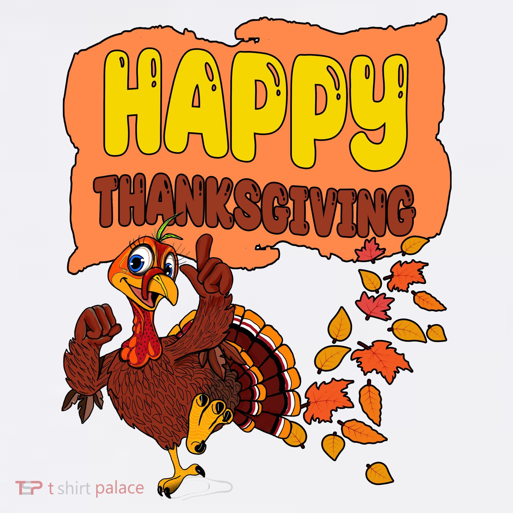 Happy Thanksgiving Festive Fun Holiday Kids Sweatshirt