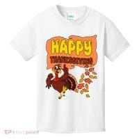 Happy Thanksgiving Festive Fun Holiday Kids T-Shirt thumb 0