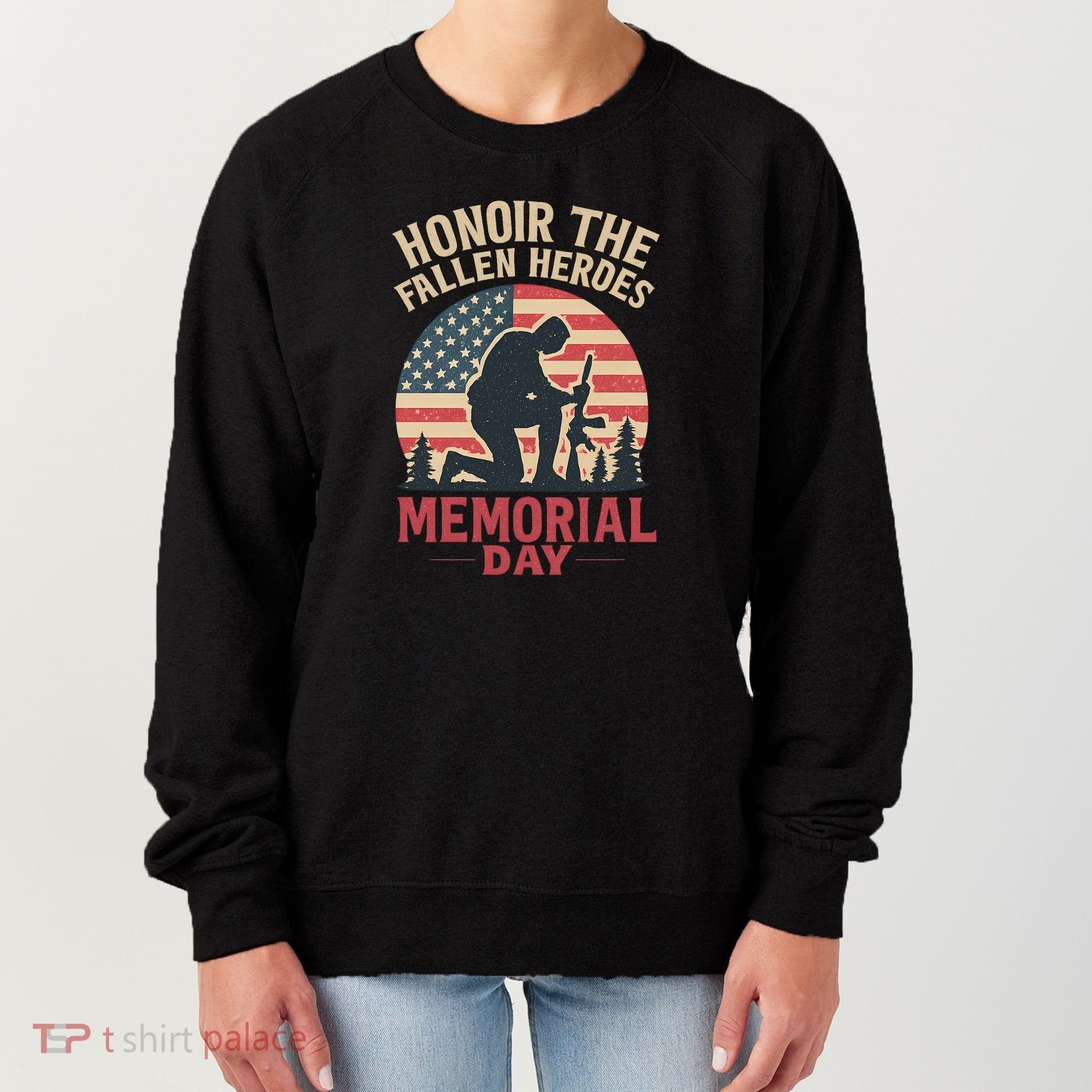 Honor the Fallen Heroes - Memorial Day Women's Sweatshirt