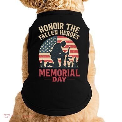 Honor the Fallen Heroes - Memorial Day Doggie Tank