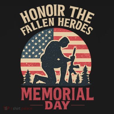 Honor the Fallen Heroes - Memorial Day T-Shirt