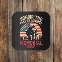 Honor the Fallen Heroes - Memorial Day Coaster thumb 0