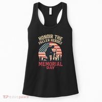 Honor the Fallen Heroes - Memorial Day Women's Tank Top thumb 0
