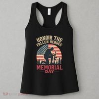 Honor the Fallen Heroes - Memorial Day Women's Tank Top thumb 3