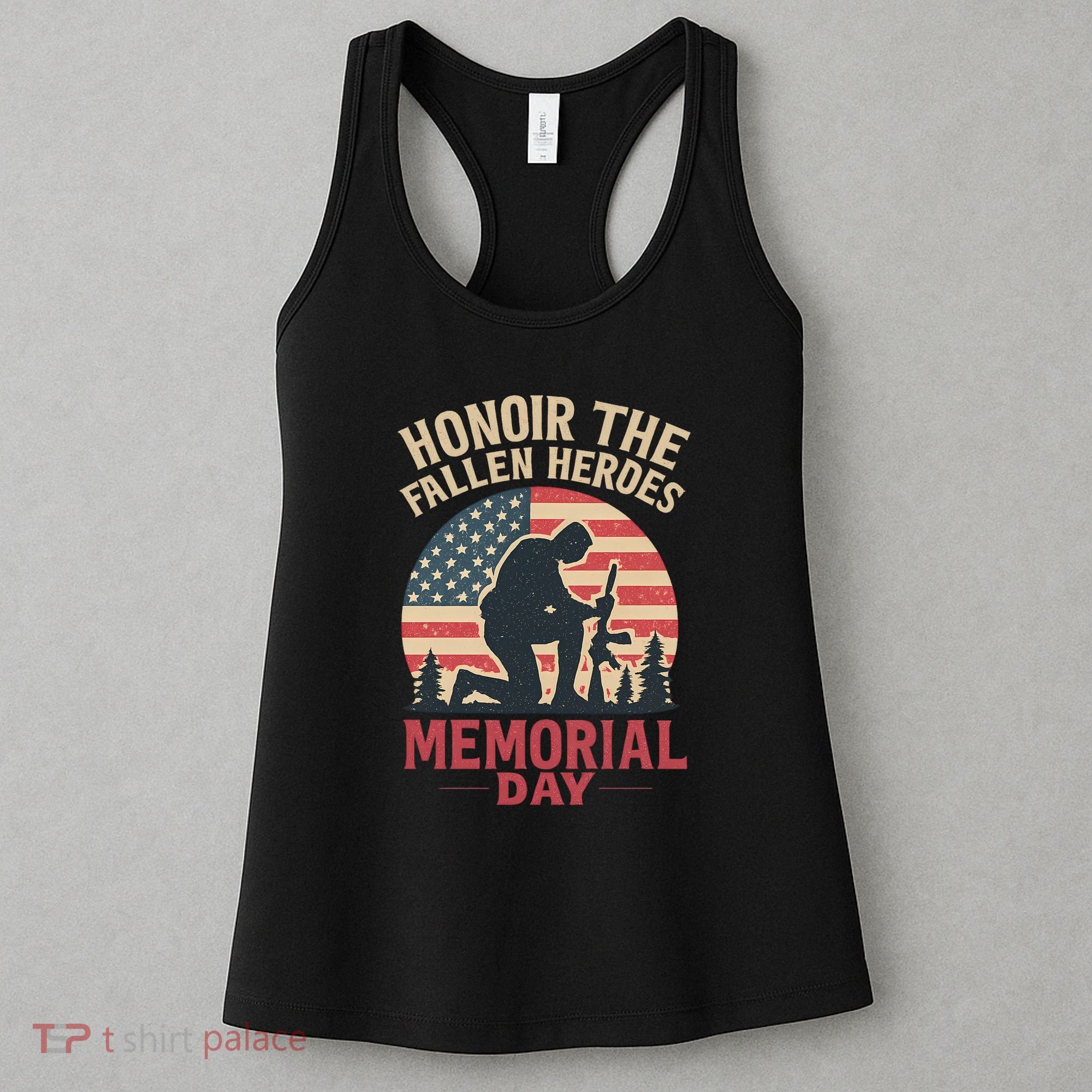 Honor the Fallen Heroes - Memorial Day Women's Tank Top