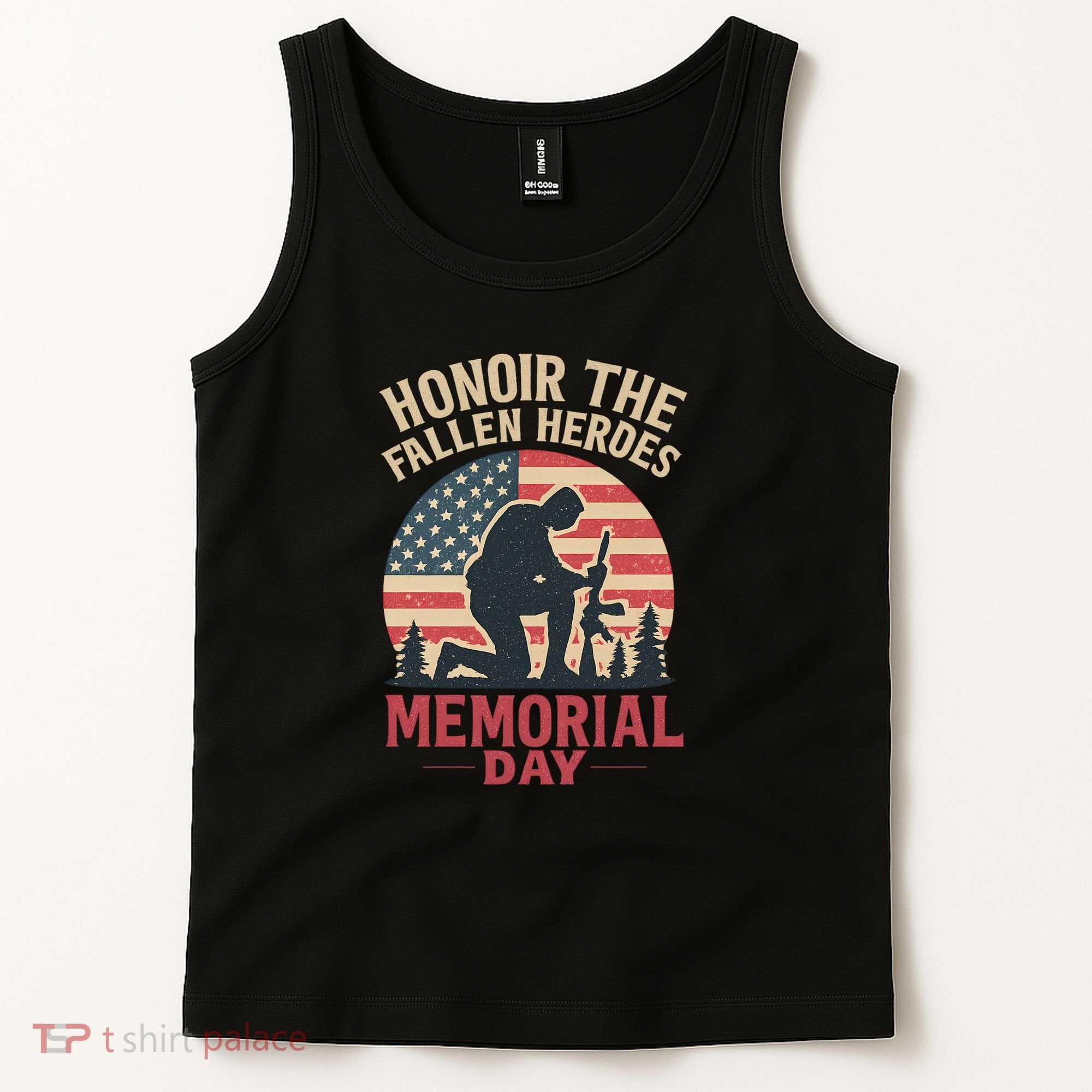 Honor the Fallen Heroes - Memorial Day Tank Top