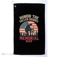 Honor the Fallen Heroes - Memorial Day Golf Towel thumb 0