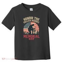 Honor the Fallen Heroes - Memorial Day Toddler T-Shirt thumb 0