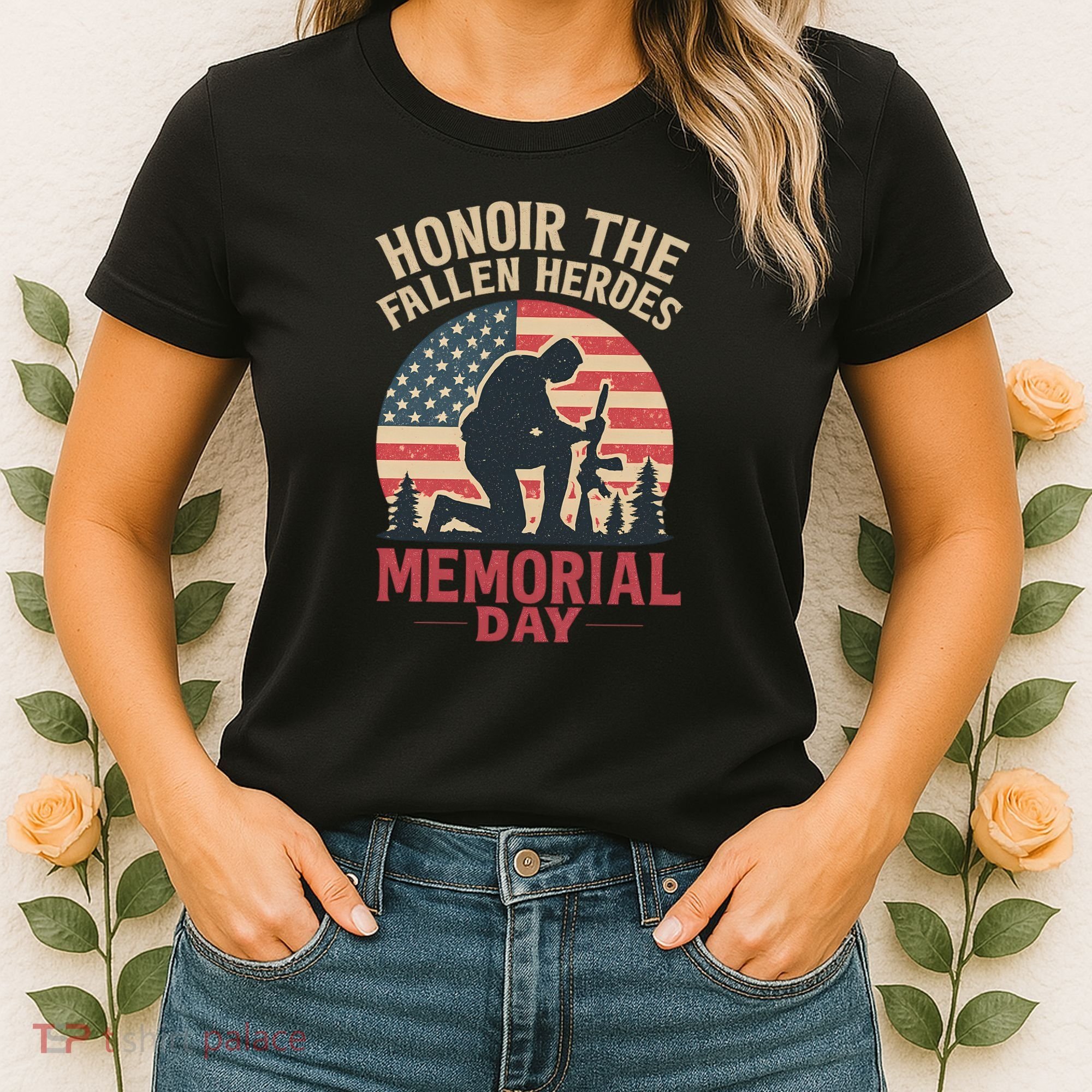 Honor the Fallen Heroes - Memorial Day Women's T-Shirt