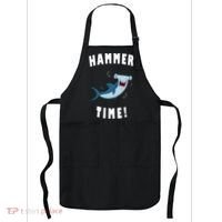 Hammer Time Funny Hammerhead Shark Apron thumb 0