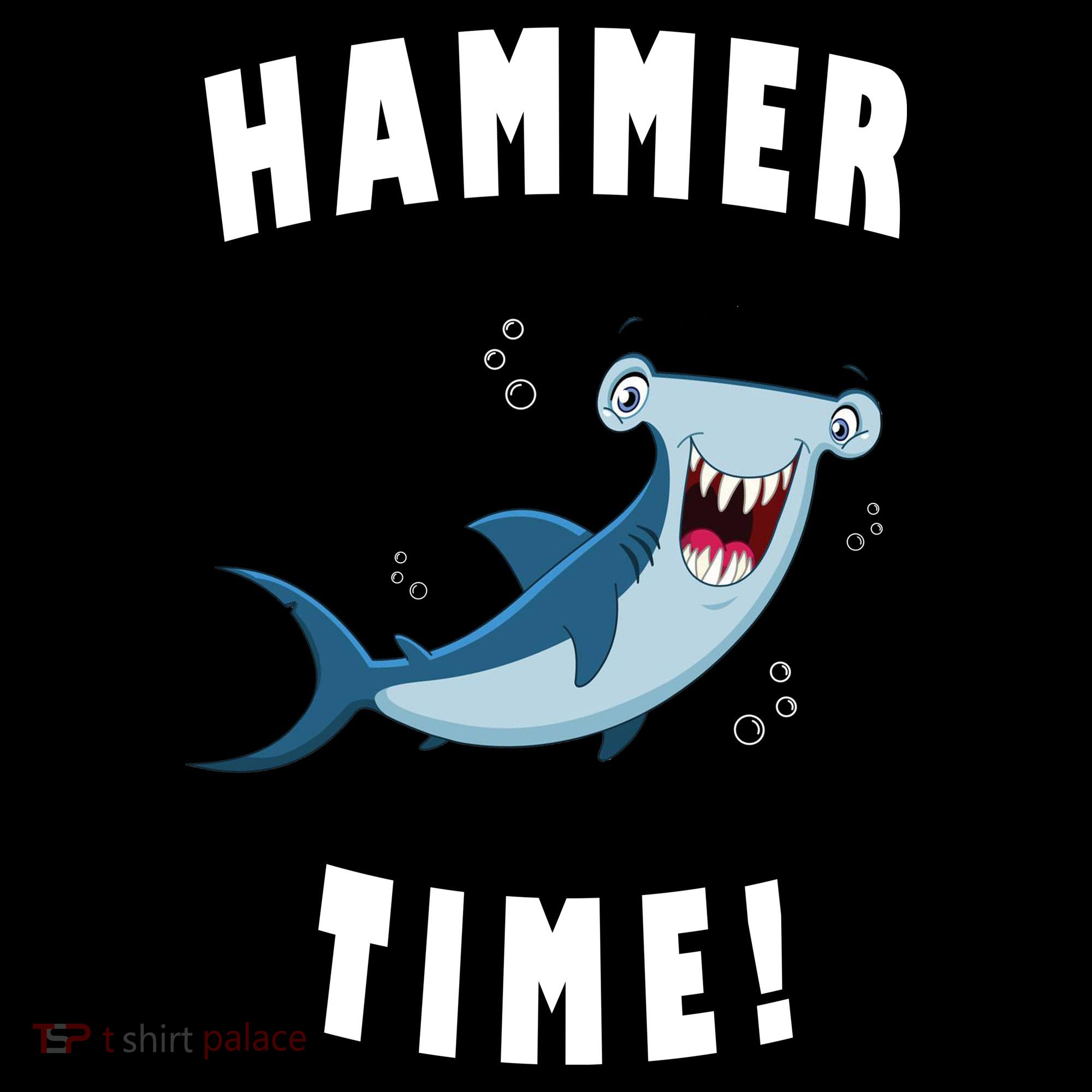 Hammer Time Funny Hammerhead Shark Bucket Hat